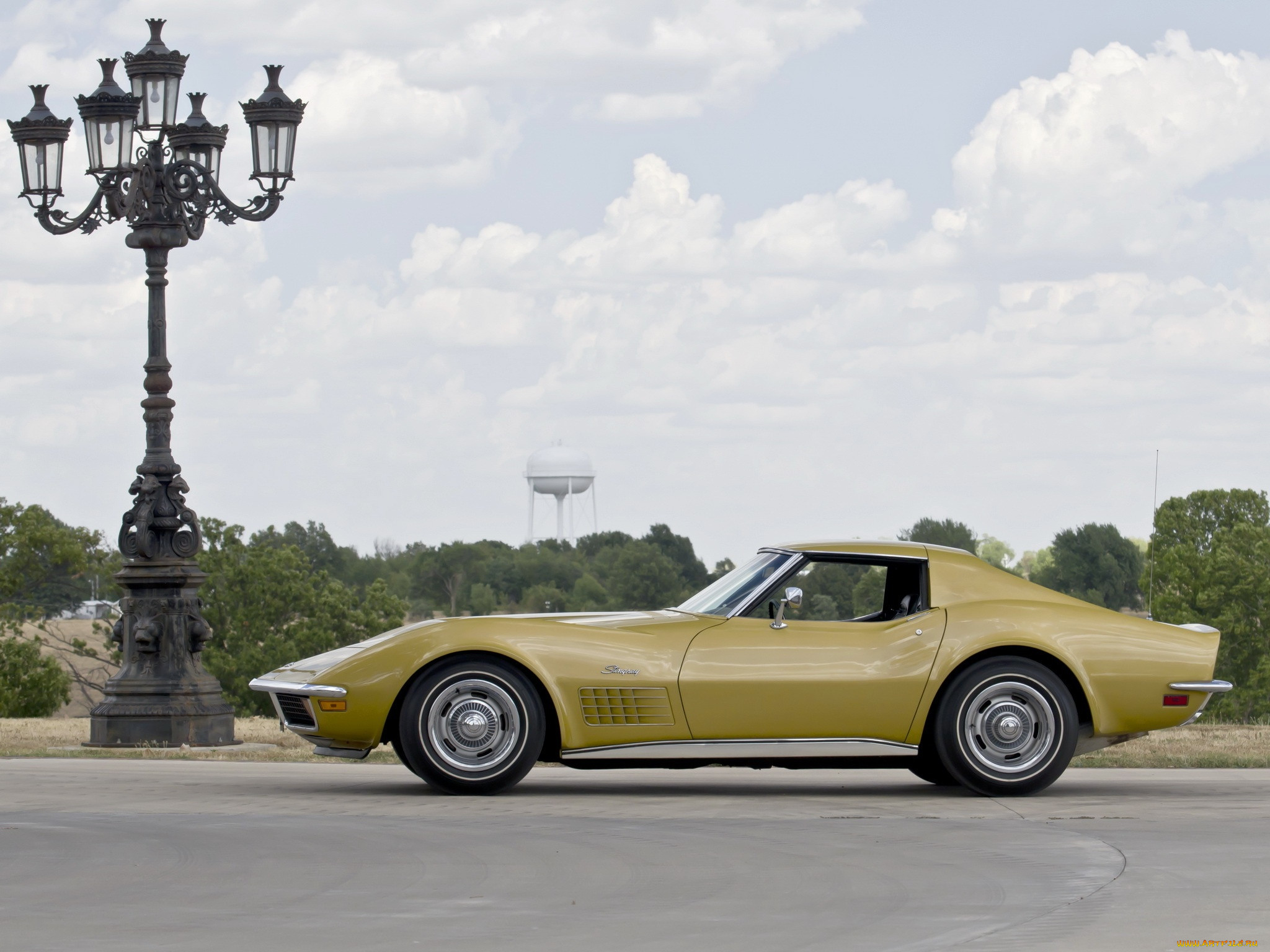 , corvette, stingray, 1970